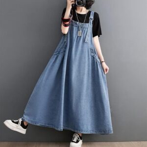 DENIM PINAFORE